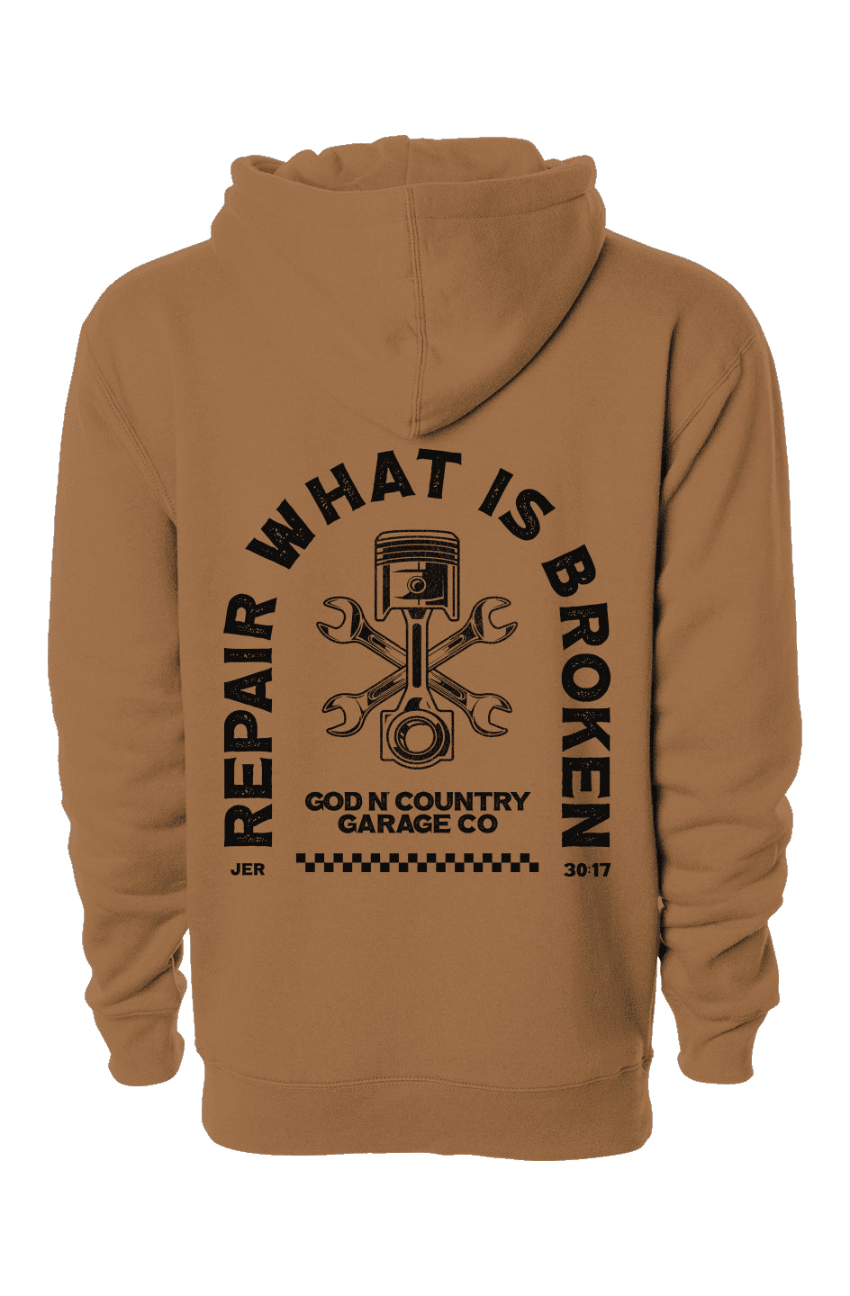 God N Country Garage Co Repair Hoodie - hoodies - God N' Country