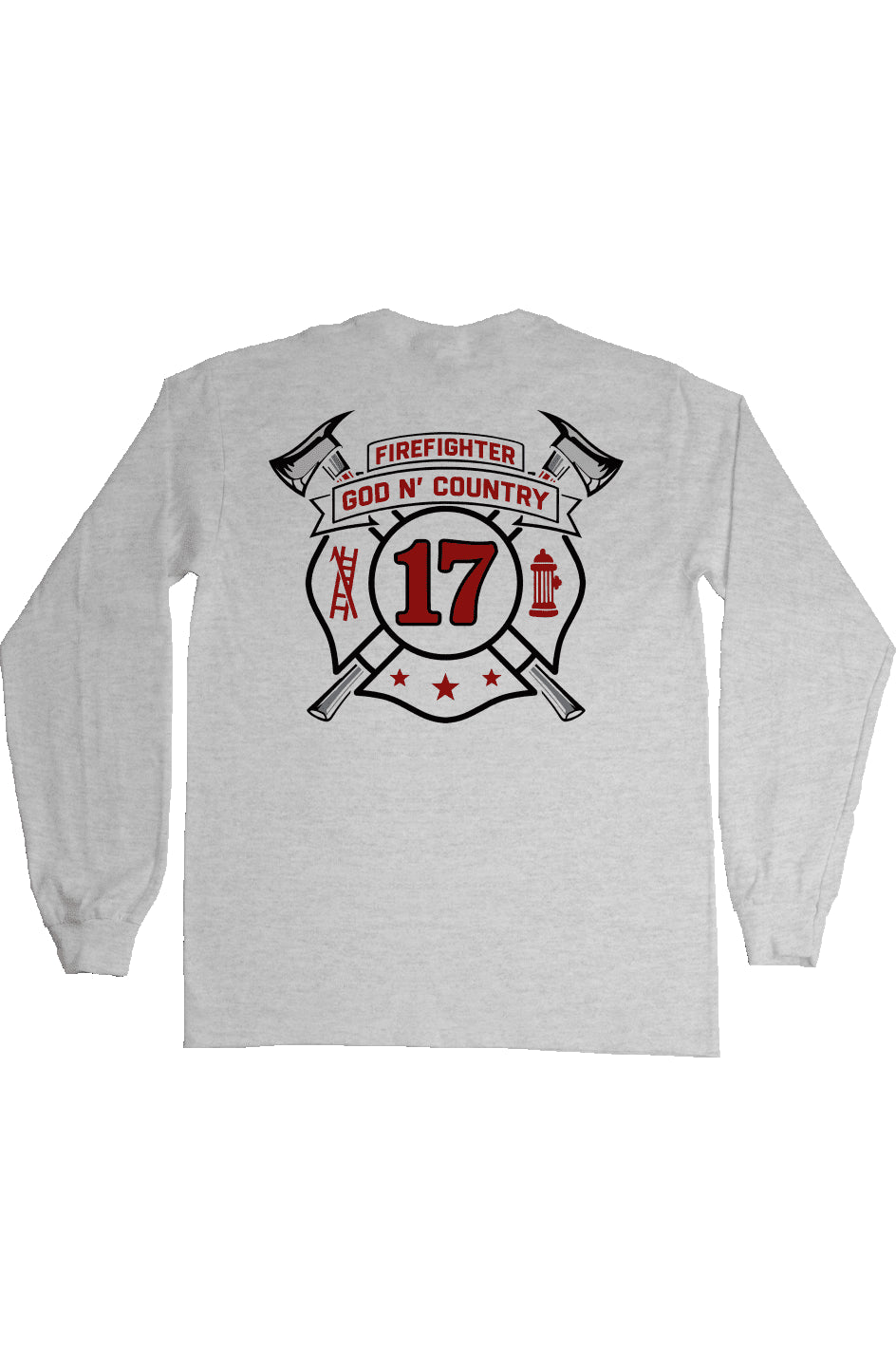 God N Country Firehouse Long Sleeve Tee - long sleeves - God N' Country