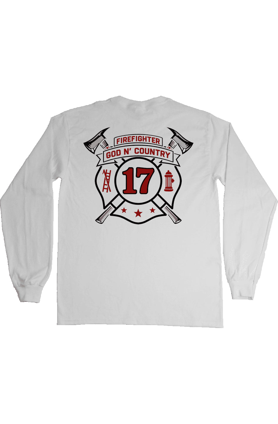 God N Country Firehouse Long Sleeve Tee - long sleeves - God N' Country