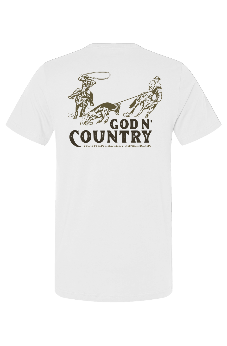 God N Country Team Roping Tee