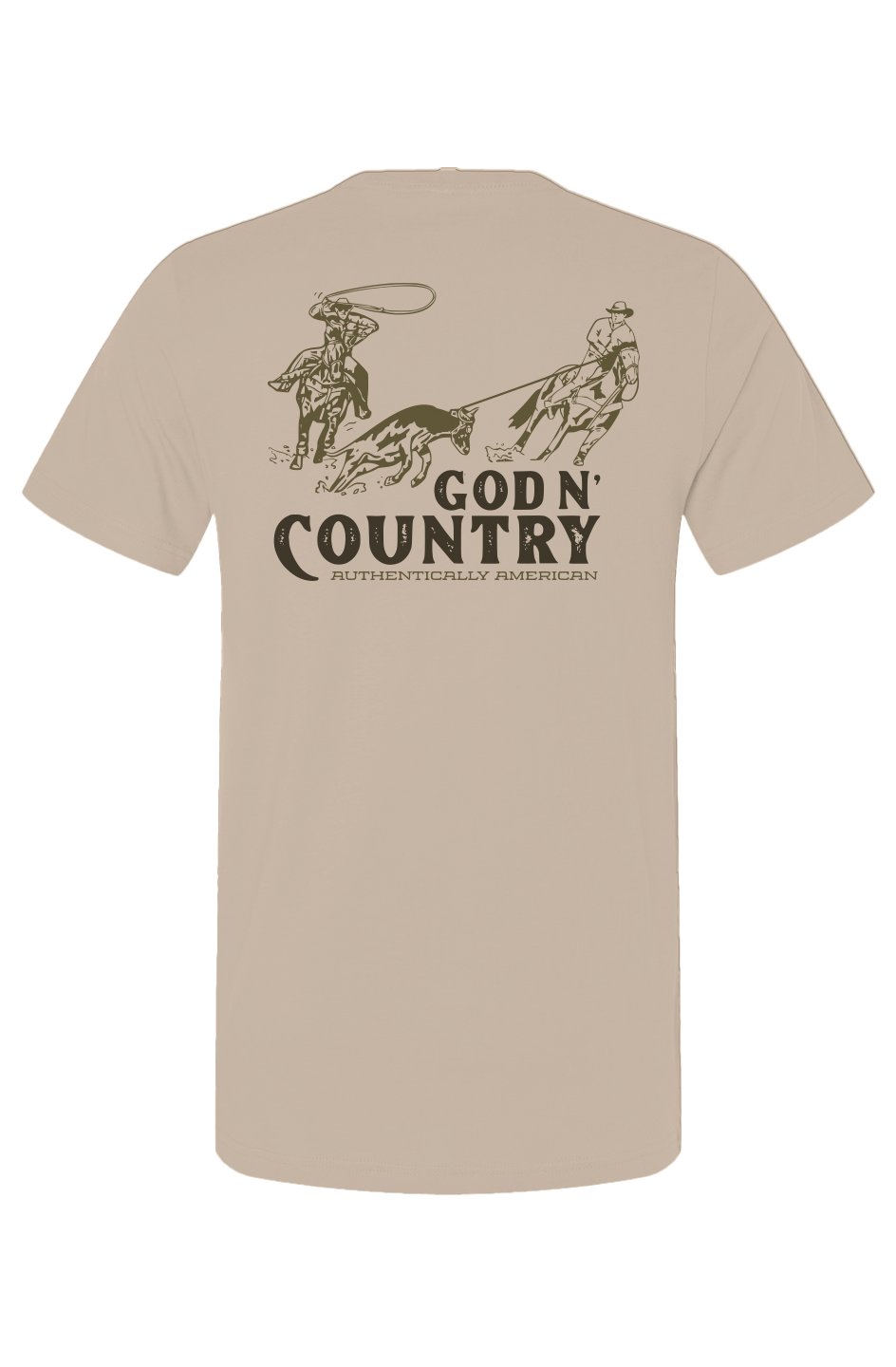 God N Country Team Roping Tee
