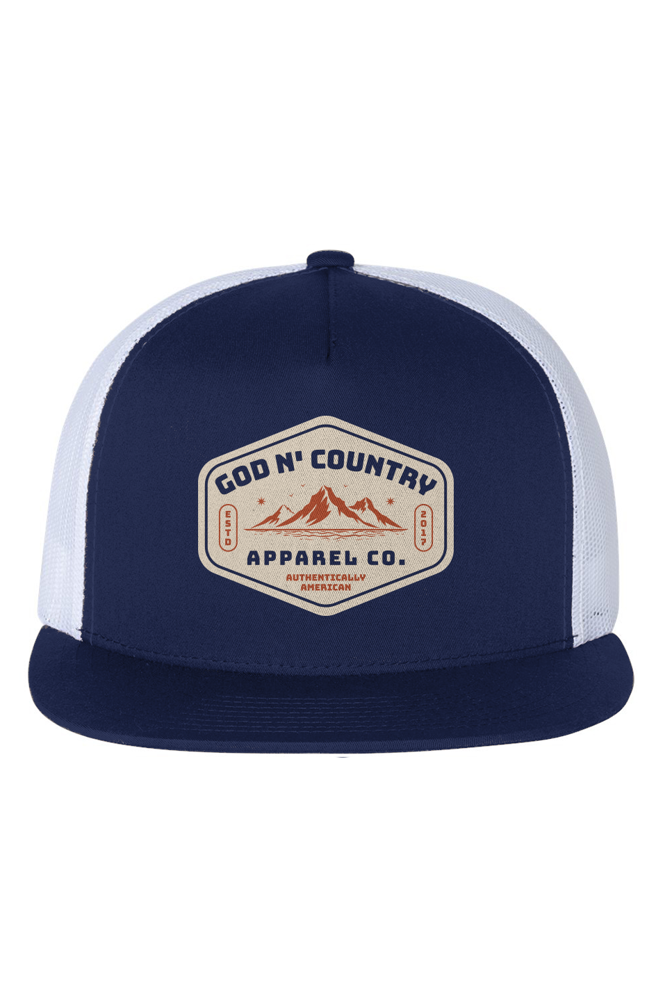 God N Country Apparel Co Mountain Trucker Hat