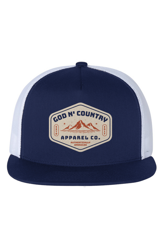 God N Country Apparel Co Mountain Trucker Hat