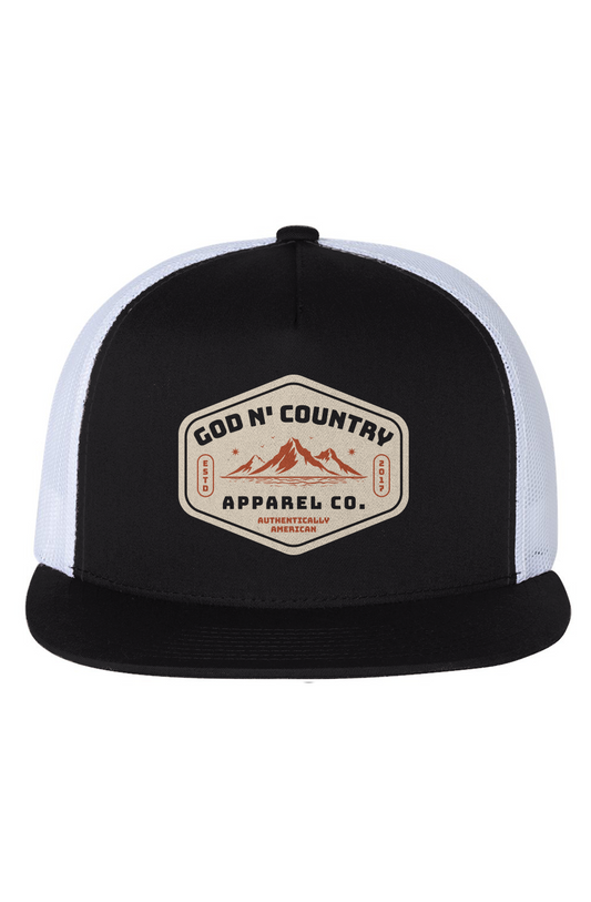 God N Country Apparel Co Mountain Trucker Hat