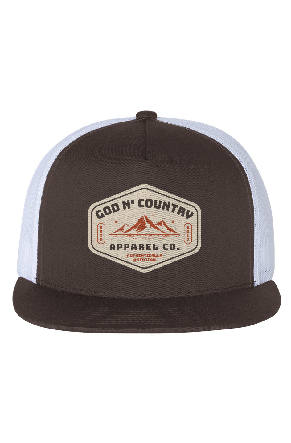 God N Country Apparel Co Mountain Trucker Hat