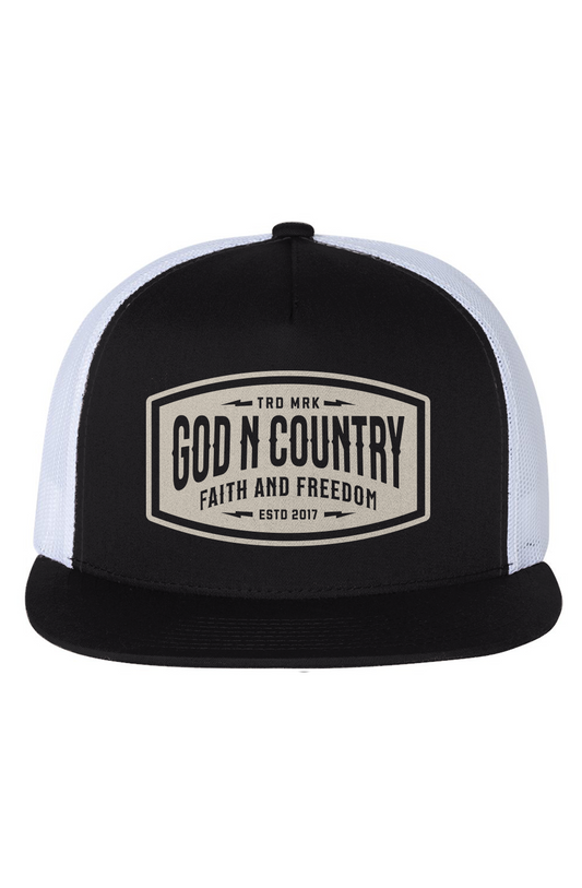 God N Country Faith & Freedom Trucker Hat