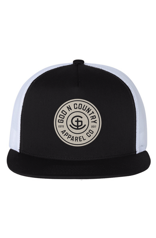 God N Country Circular Brand Trucker Hat
