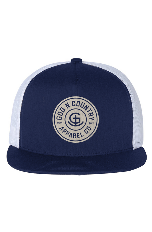 God N Country Circular Brand Trucker Hat