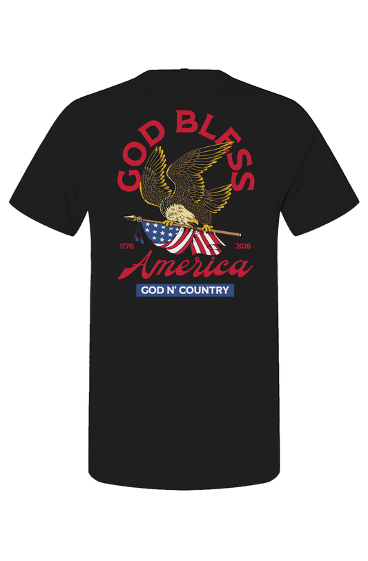 God N Country 250th Anniversary Eagle Tee