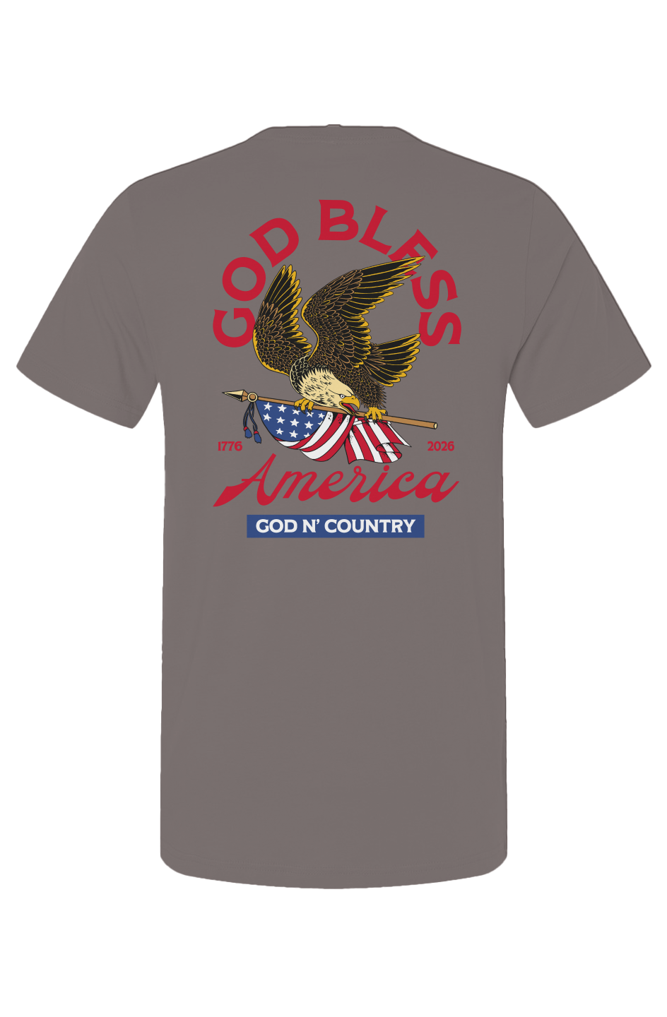 God N Country 250th Anniversary Eagle Tee