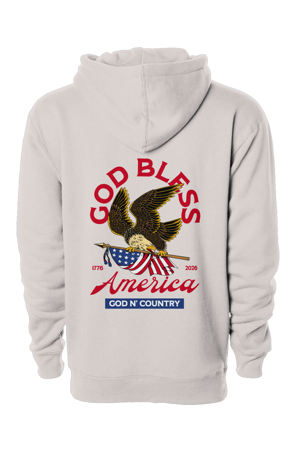 God N Country 250th Anniversary Eagle Hoodie