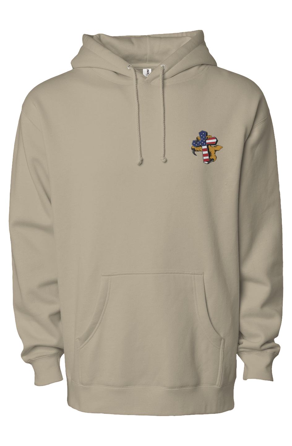 God N Country 250th Anniversary Cross Hoodie