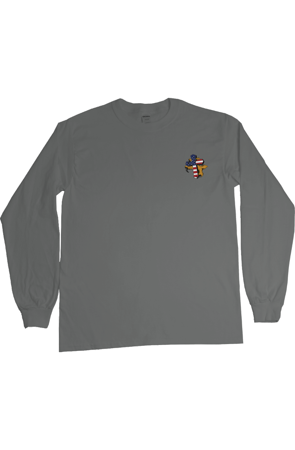 God N Country 250th Anniversary Cross Long Sleeve Tee