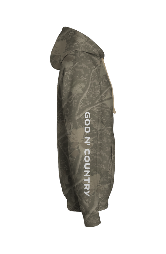 God N Country Deadwood Tree Camo Heritage Hoody