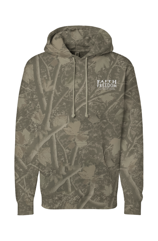 God N Country Deadwood Tree Camo Faith and Freedom Hoodie