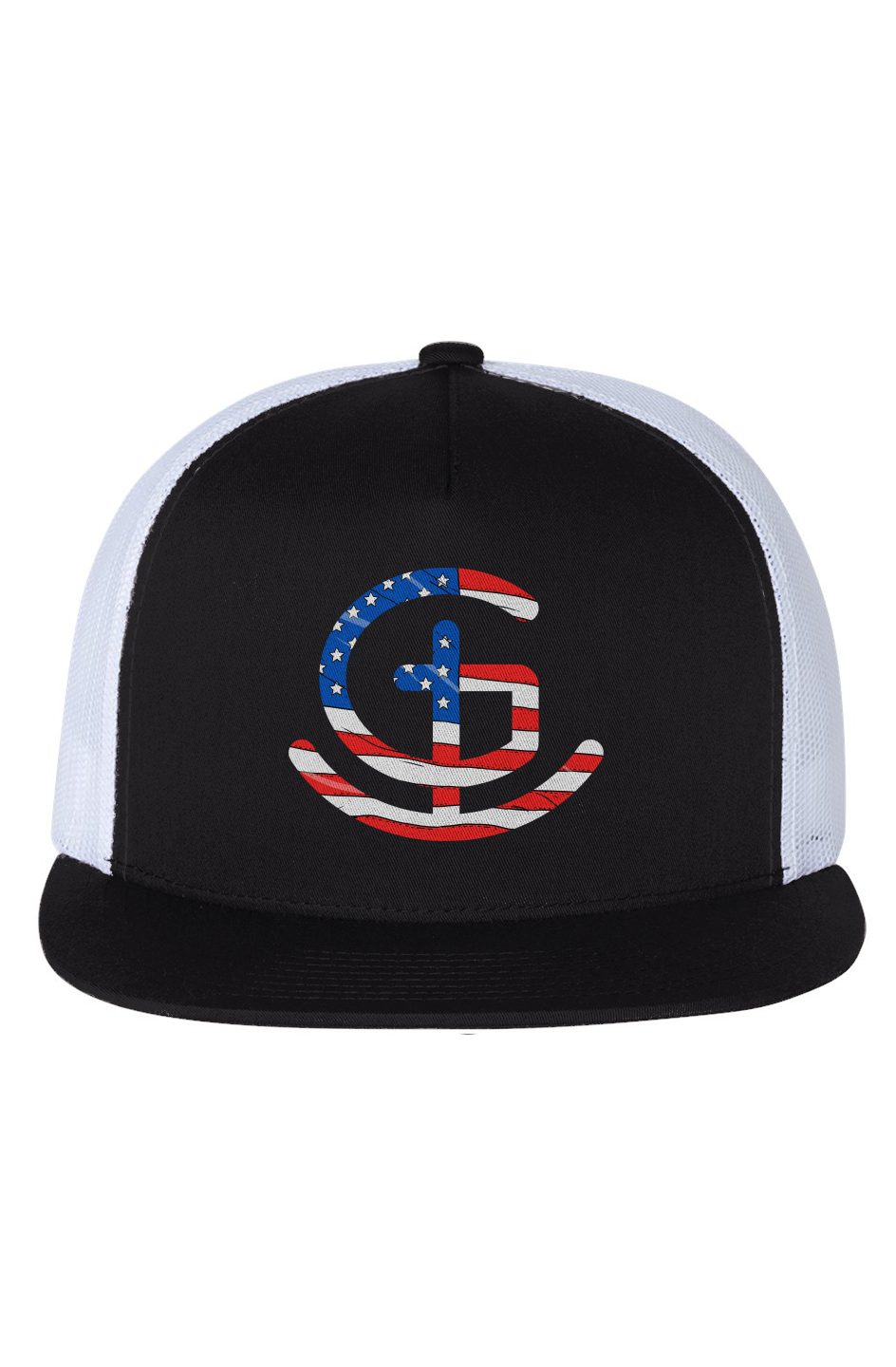 God N' Country Stars and Stripes Brand Trucker Hat
