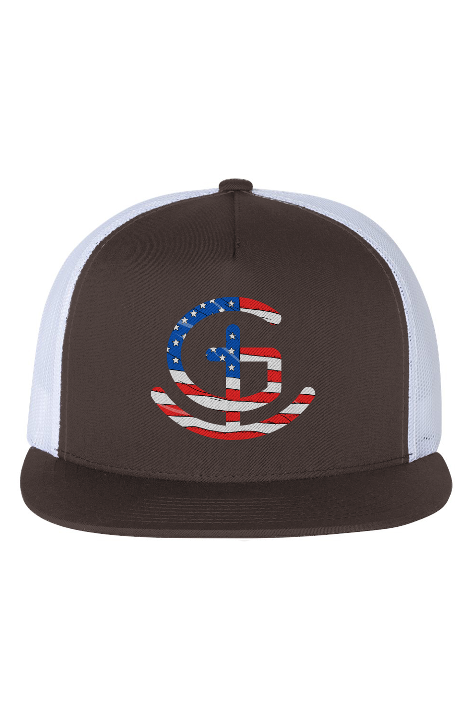 God N' Country Stars and Stripes Brand Trucker Hat
