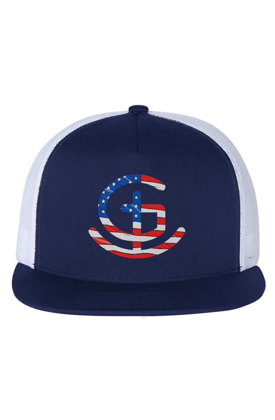 God N' Country Stars and Stripes Brand Trucker Hat