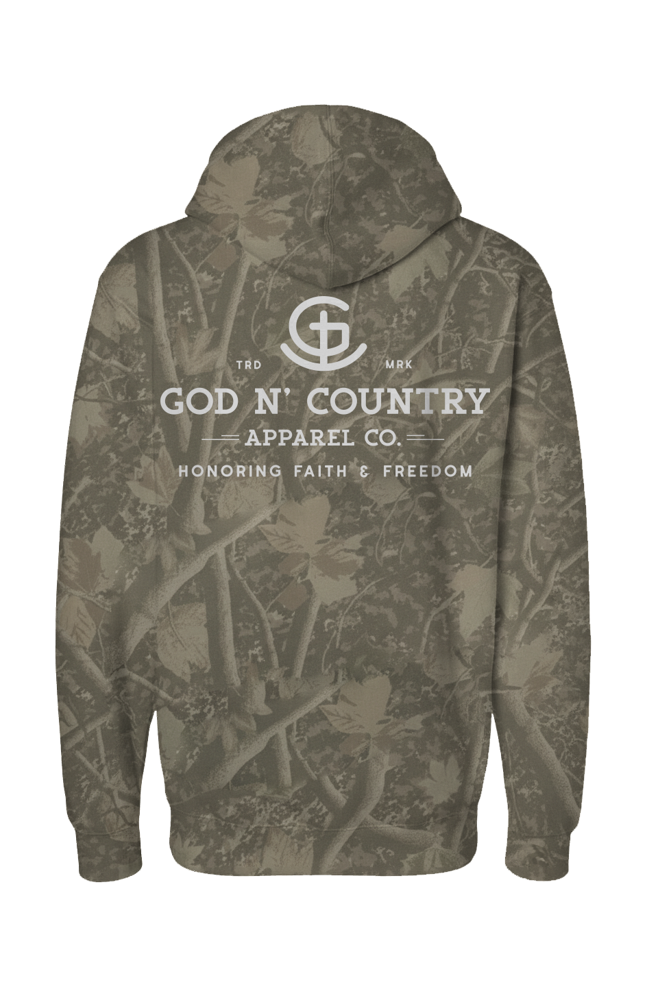 God N Country Apparel Co Deadwood Tree Camo Signature Hoodie