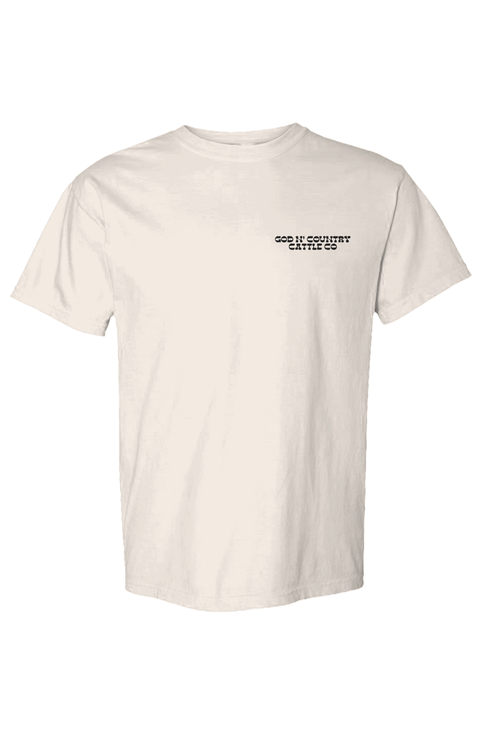 God N' Country Vintage Cattle Co Heavy Tee 
