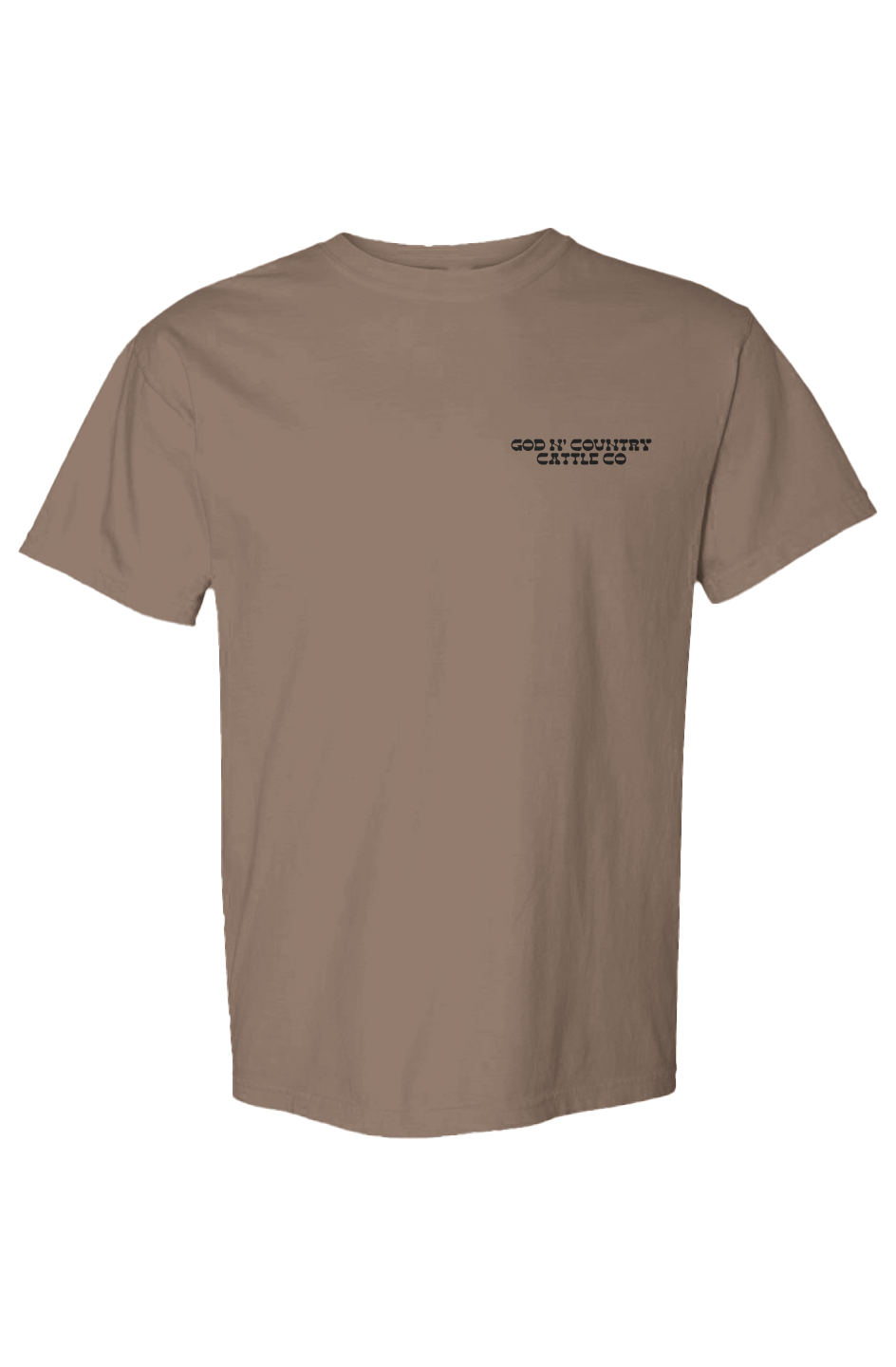 God N' Country Vintage Cattle Co Heavy Tee 