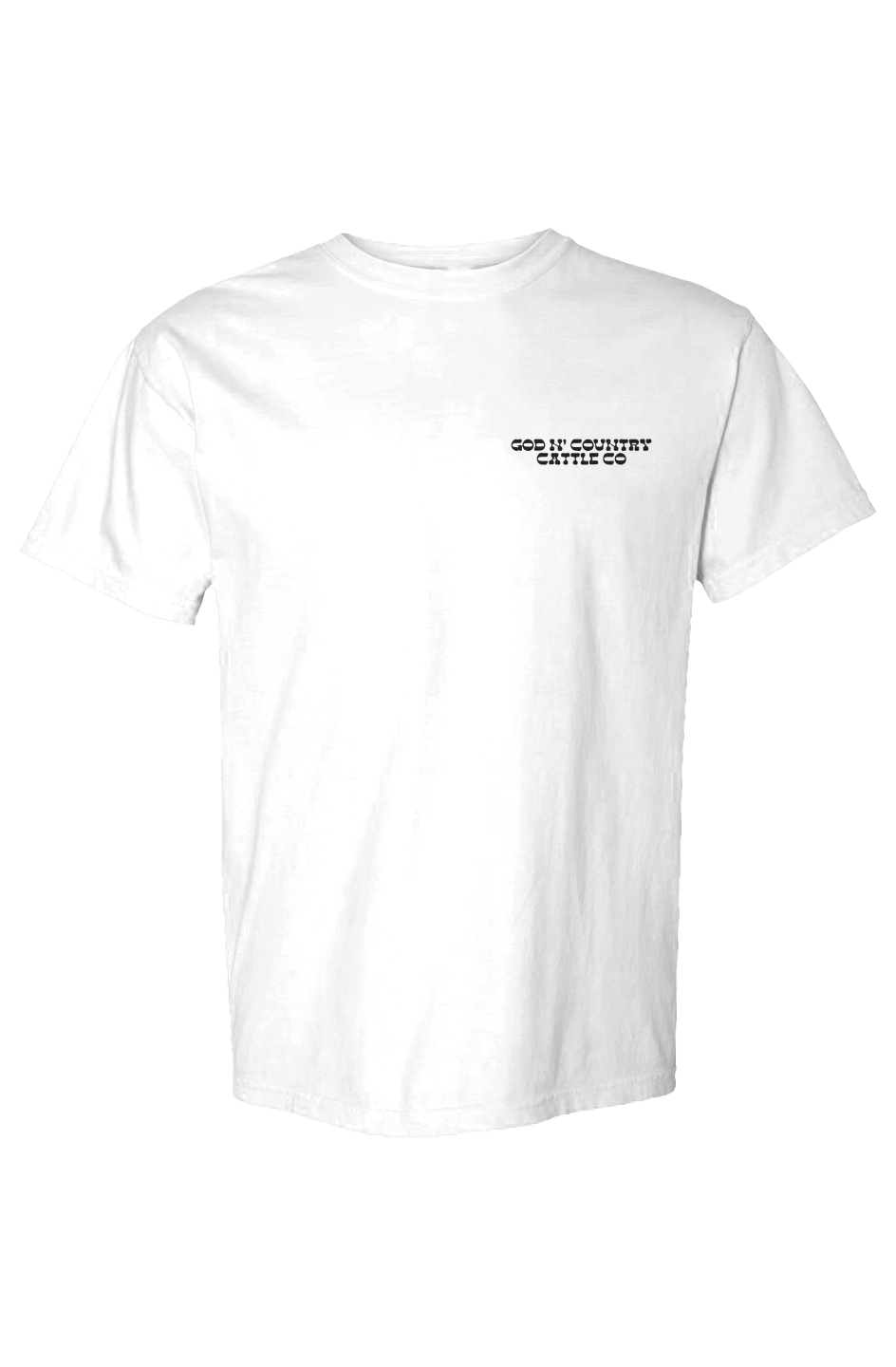 God N' Country Vintage Cattle Co Heavy Tee