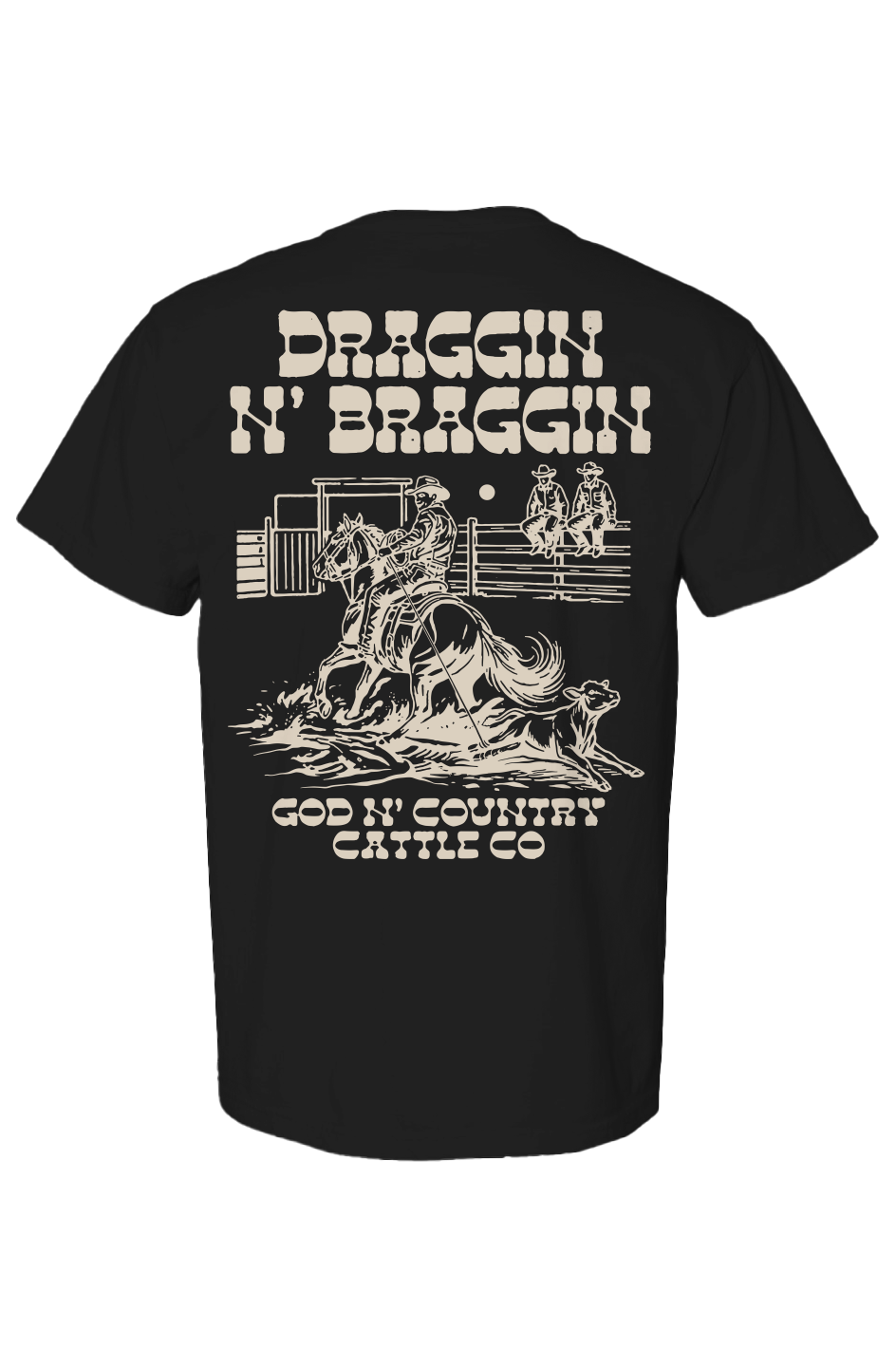God N' Country Vintage Cattle Co Heavy Tee