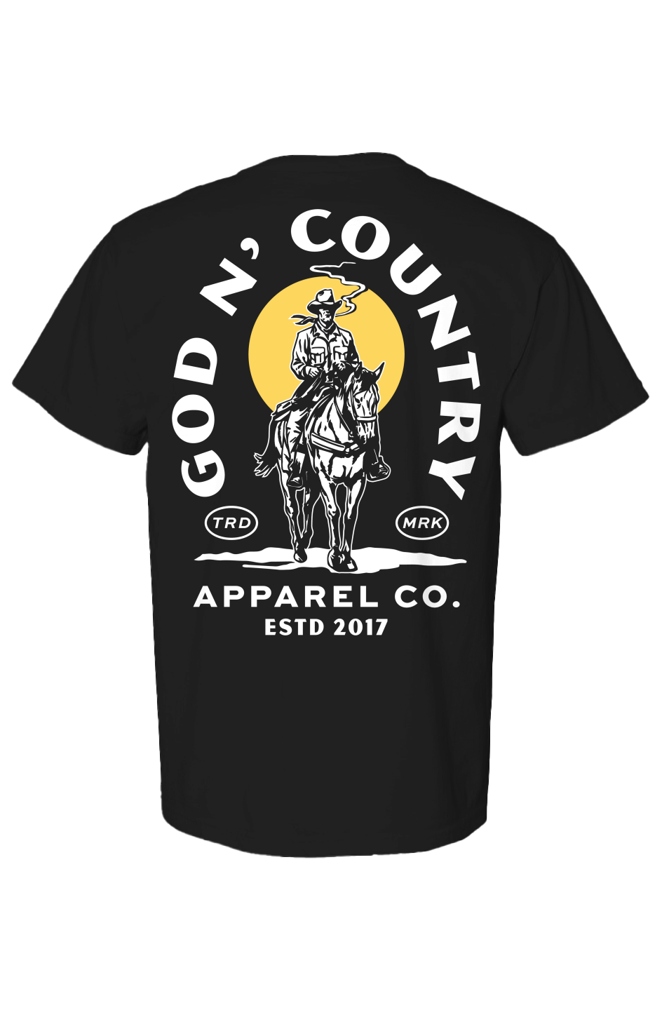 God N' Country Vintage Cowboy Tee