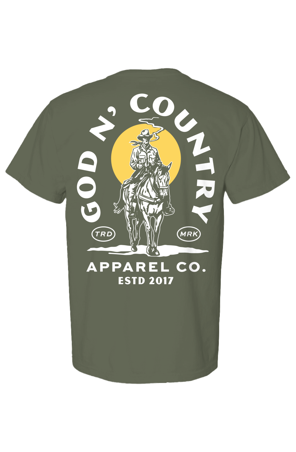 God N' Country Vintage Cowboy Tee