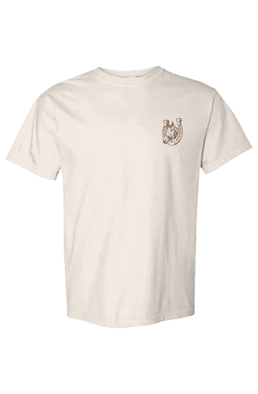 God N' Country Vintage Racing Stables Heavy Tee