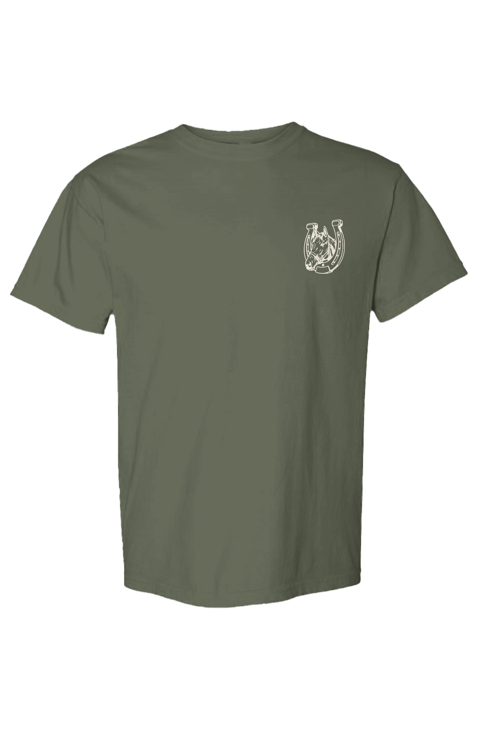 God N' Country Vintage Racing Stables Heavy Tee