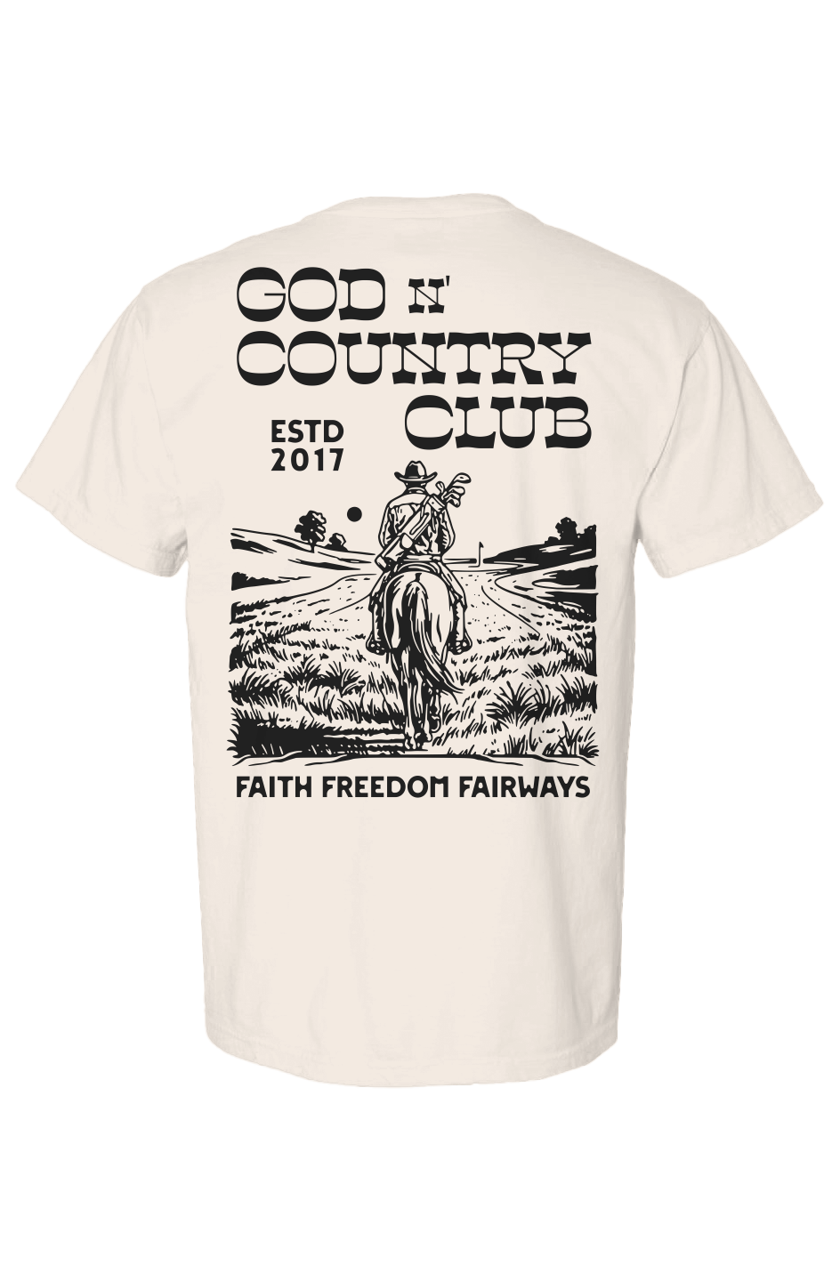 God N' Country Vintage Country Club Heavy Tee
