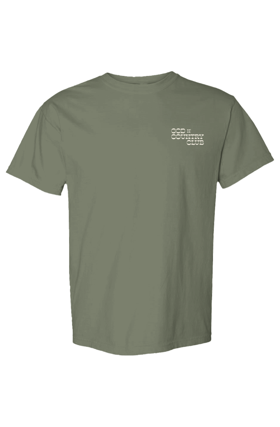 God N' Country Vintage Country Club Heavy Tee