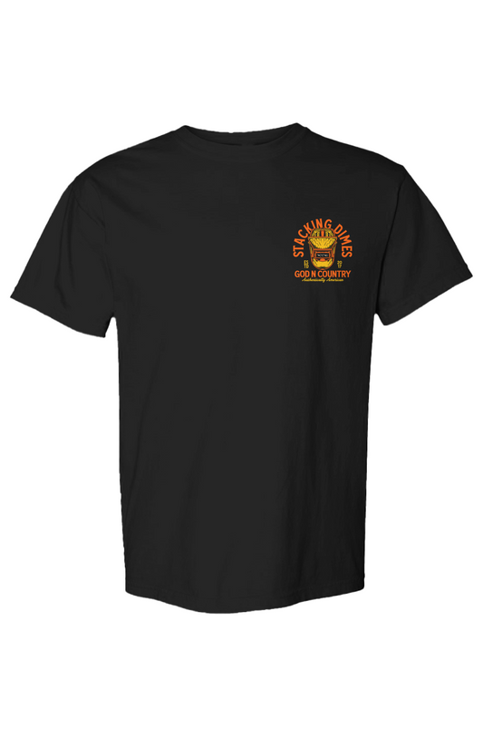 God N' Country Vintage Stacking Dimes Heavy Tee