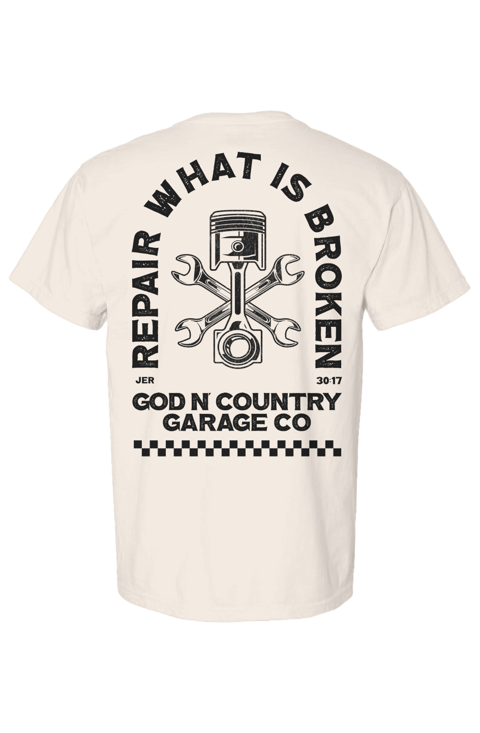 God N' Country Vintage Repair Heavy Tee