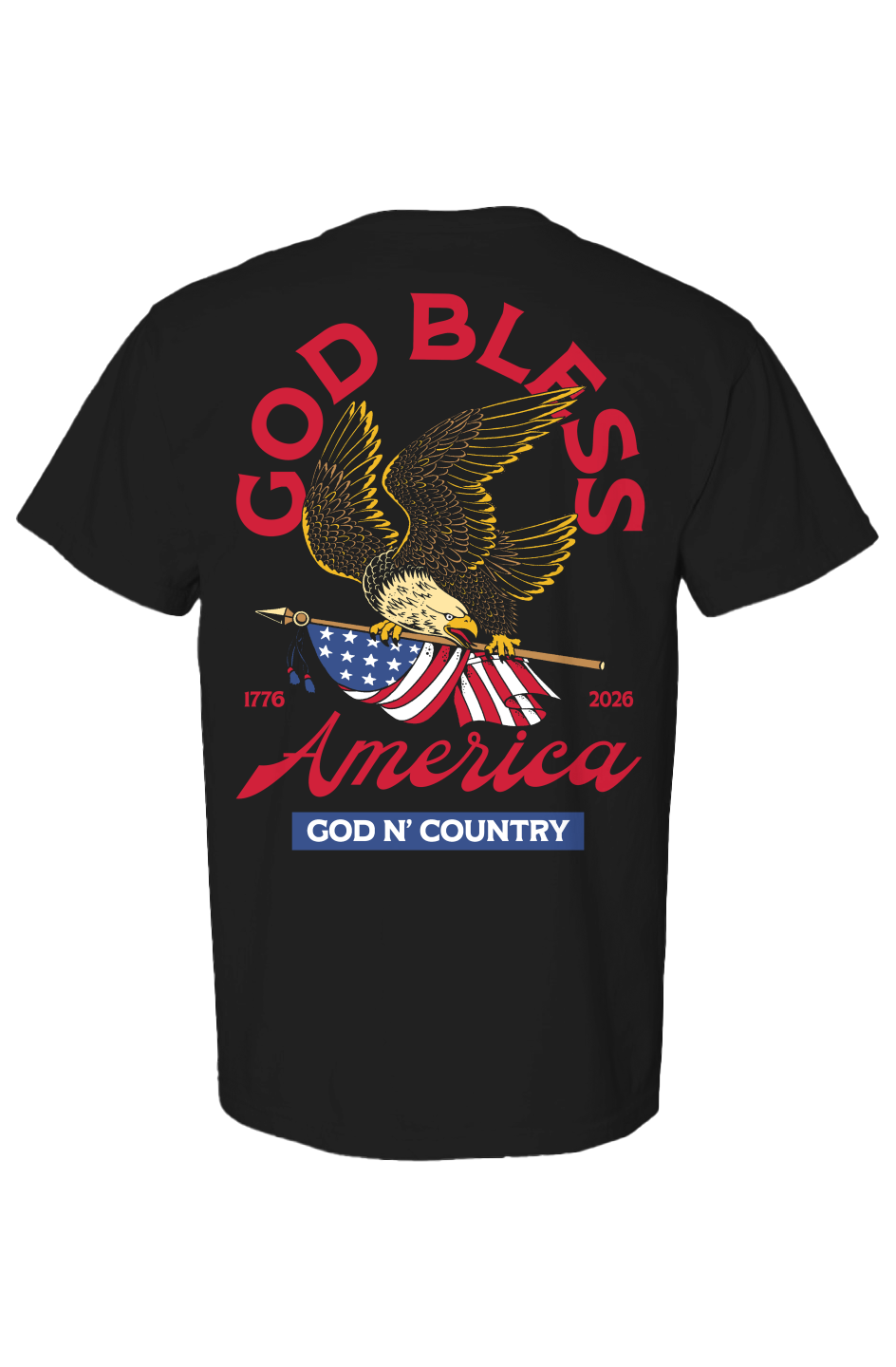 God N' Country Vintage 250 Eagle Heavy Tee