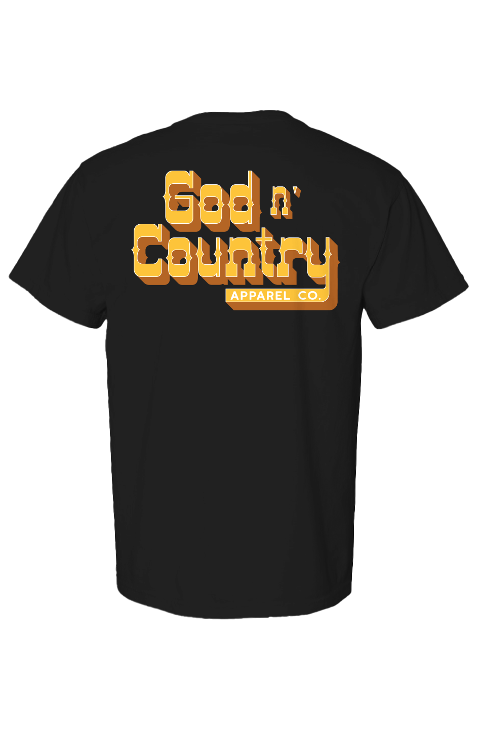 God N' Country Vintage Western Heavy Tee