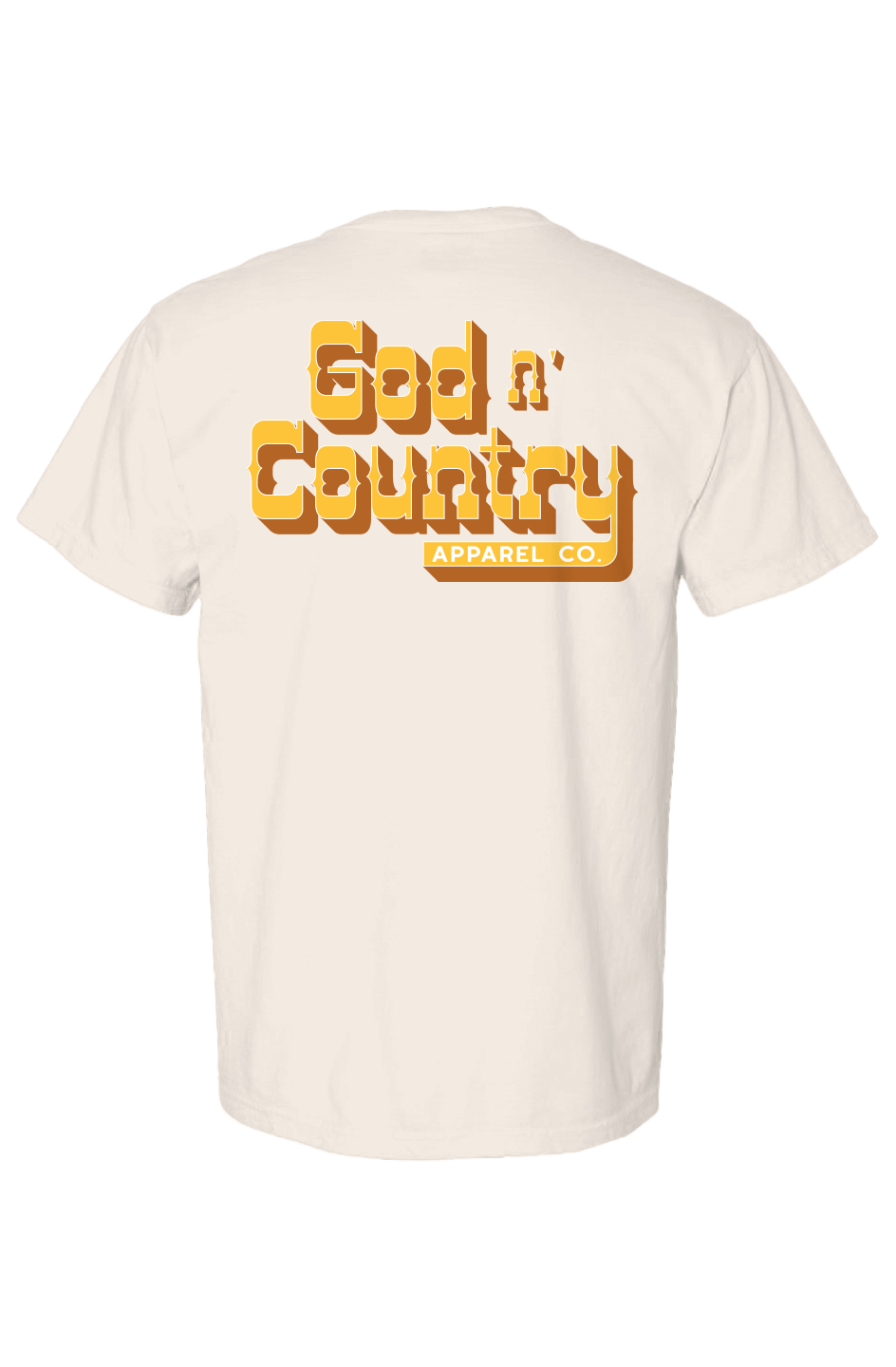 God N' Country Vintage Western Heavy Tee