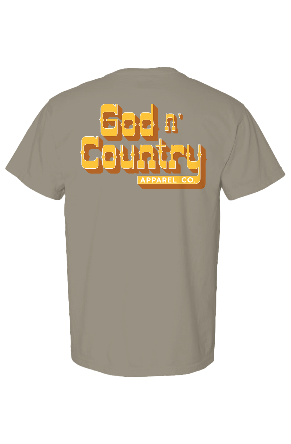 God N' Country Vintage Western Heavy Tee