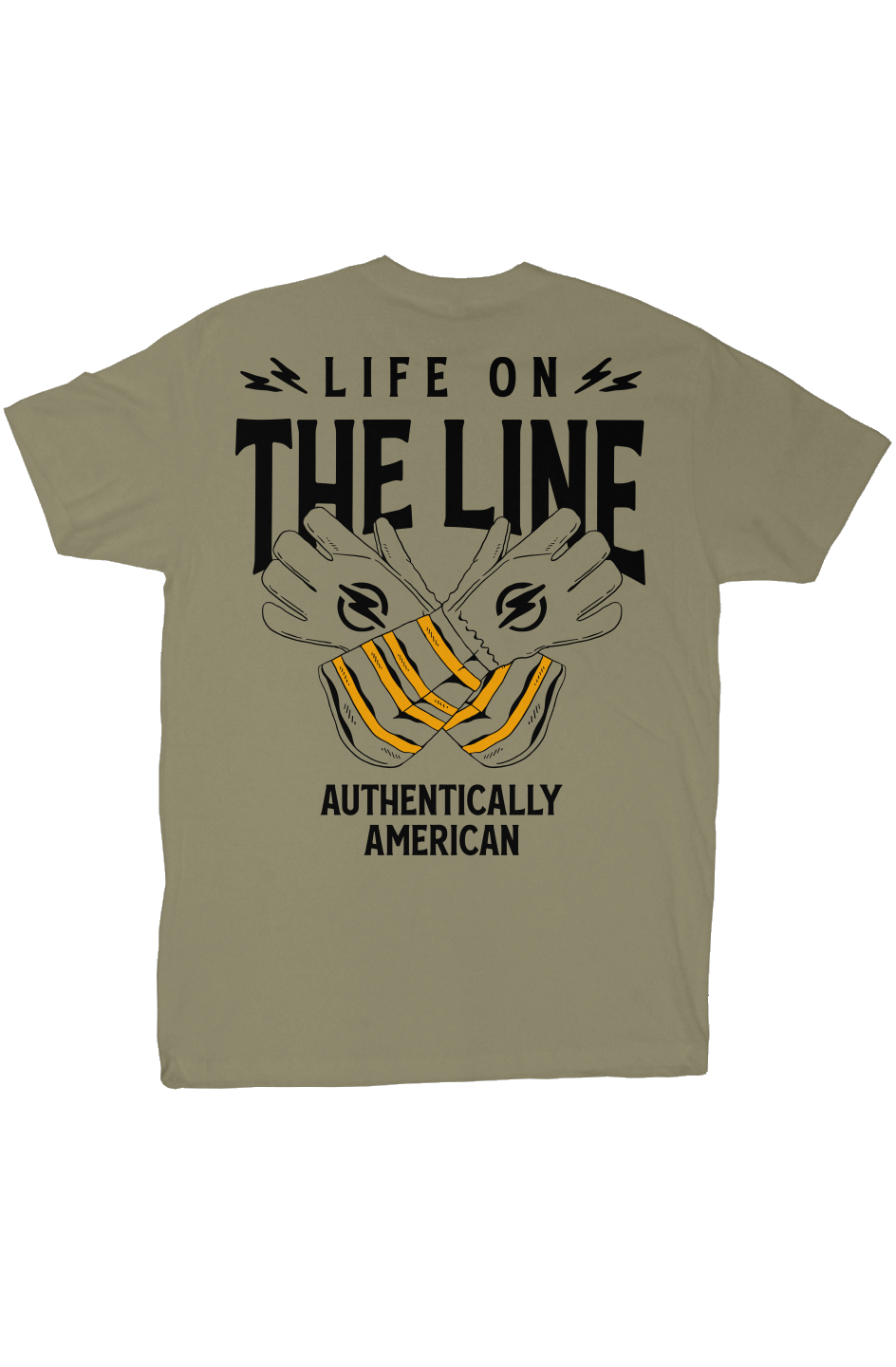 God N' Country Life on the Line Everyday Tee - tshirts - God N' Country