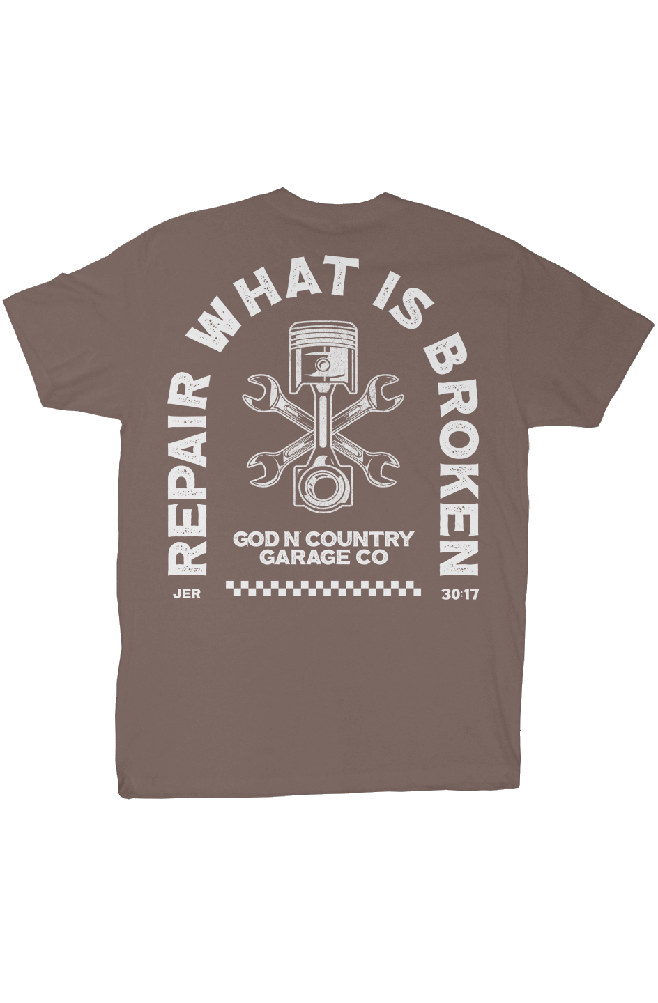 God N' Country Garage Co. Repair Everyday Tee - tshirts - God N' Country