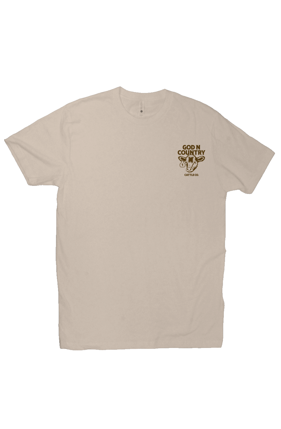 God N Country Cattle Co. Everyday Tee - tshirts - God N' Country