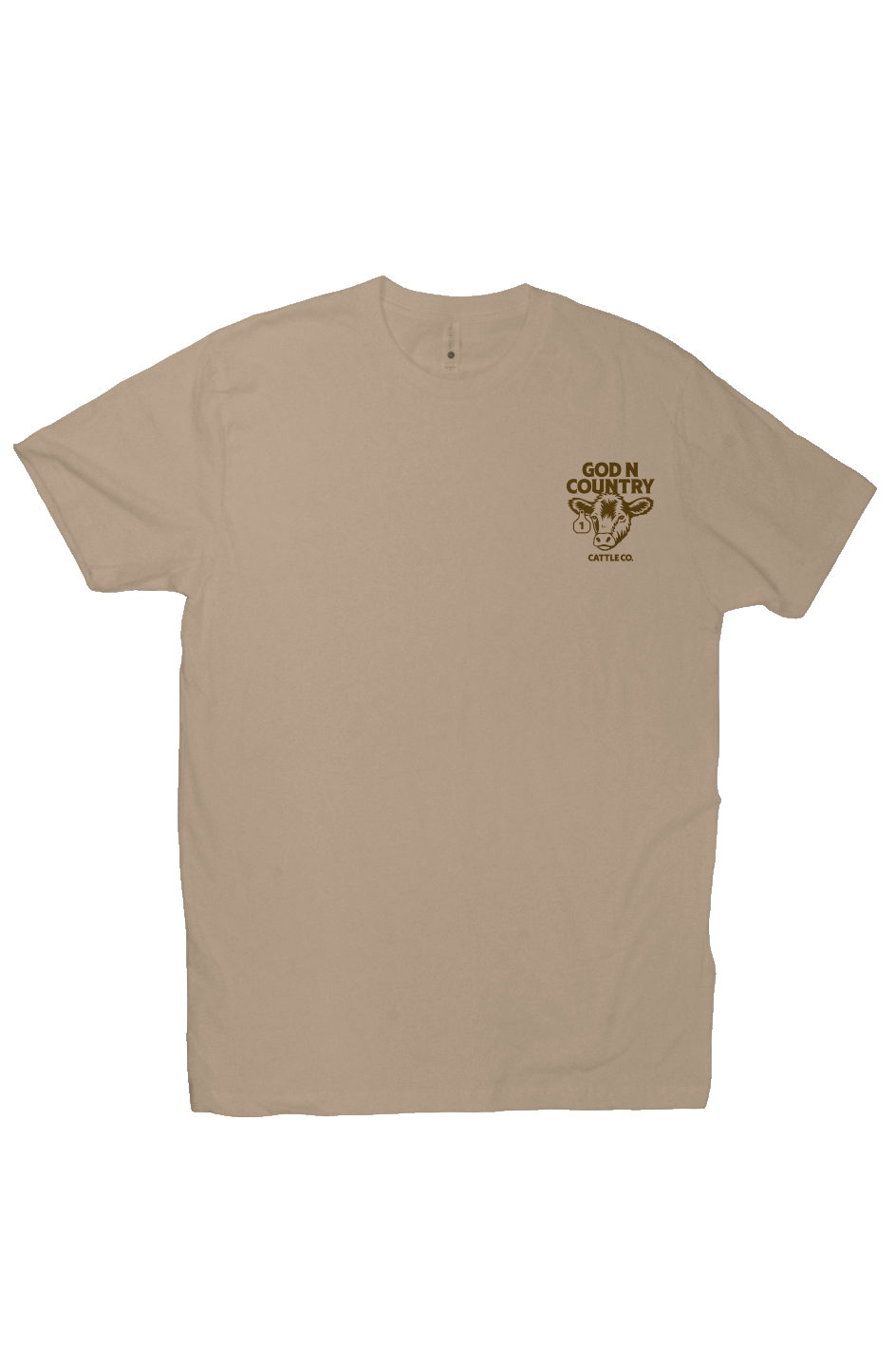 God N Country Cattle Co. Everyday Tee - tshirts - God N' Country