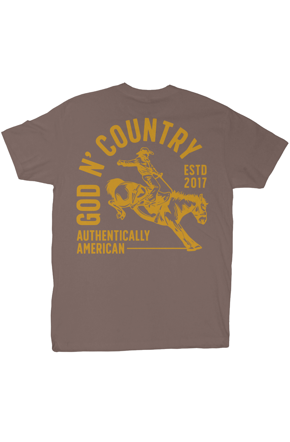 God N Country Bronc Rider Everyday Tee - tshirts - God N' Country