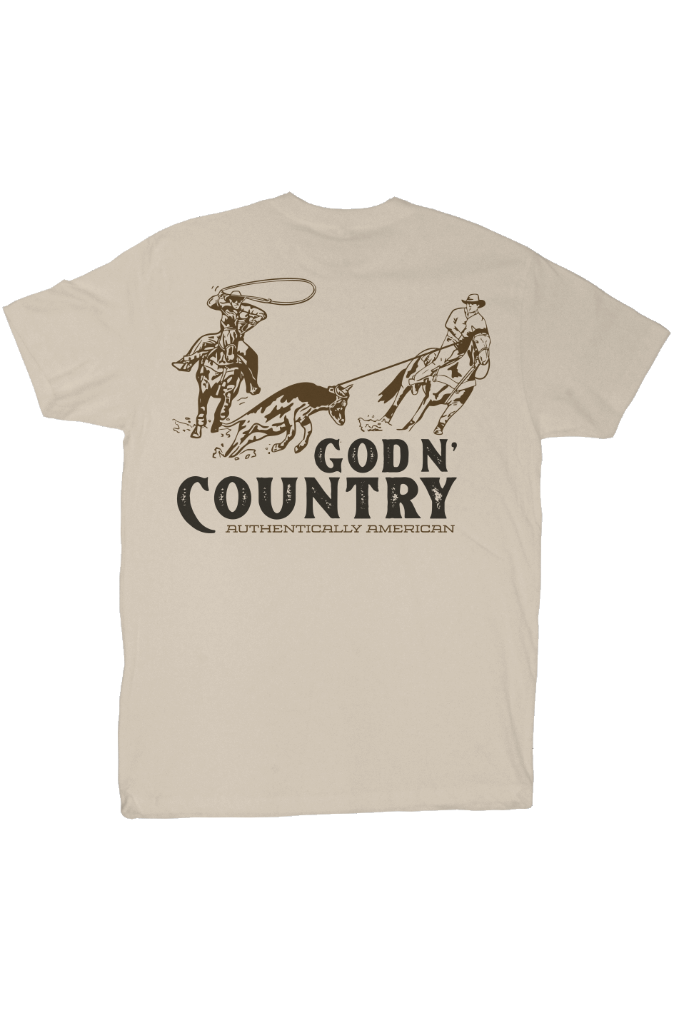God N' Country Team Roping Tee