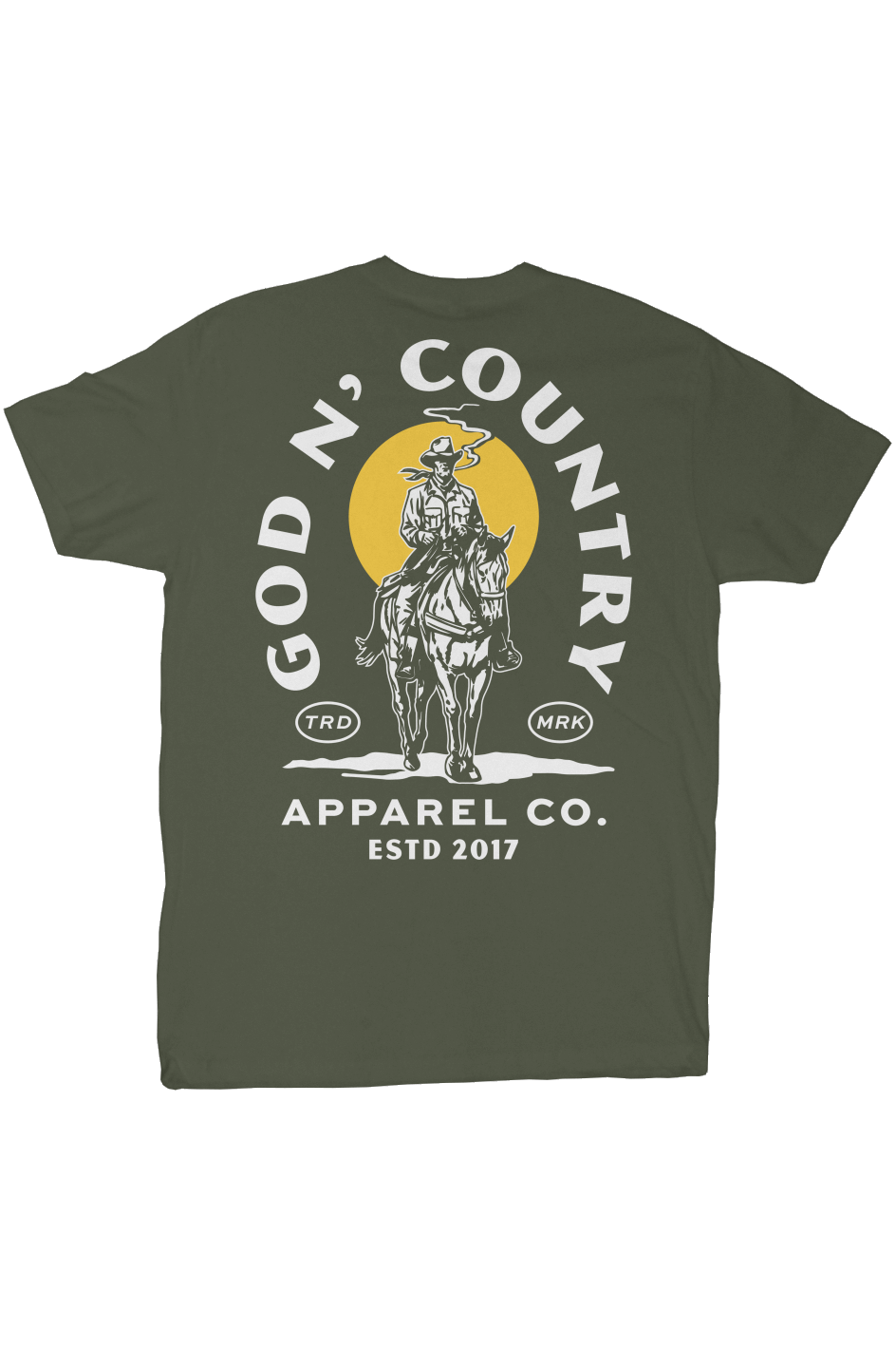 God N Country Cowboy Heritage Everyday Tee - tshirts - God N' Country