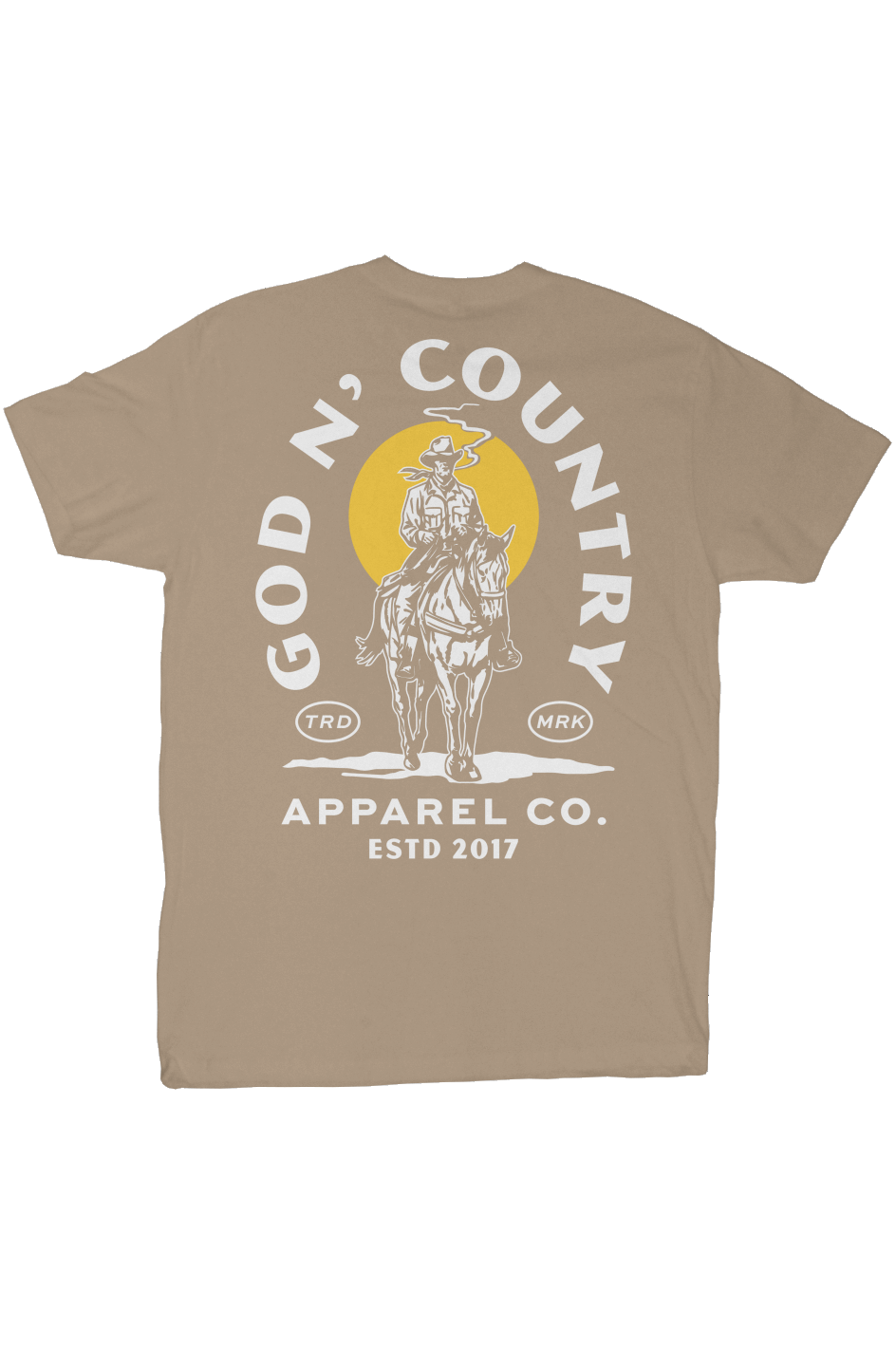 God N Country Cowboy Heritage Everyday Tee - tshirts - God N' Country