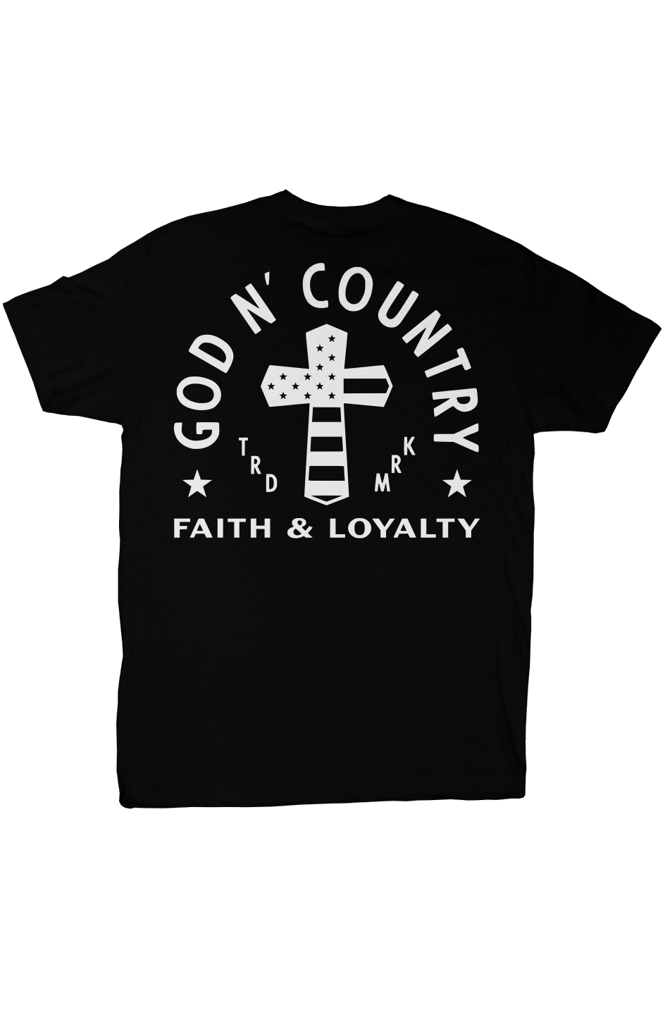 God N Country Faith & Loyalty Everyday Tee - tshirts - God N' Country