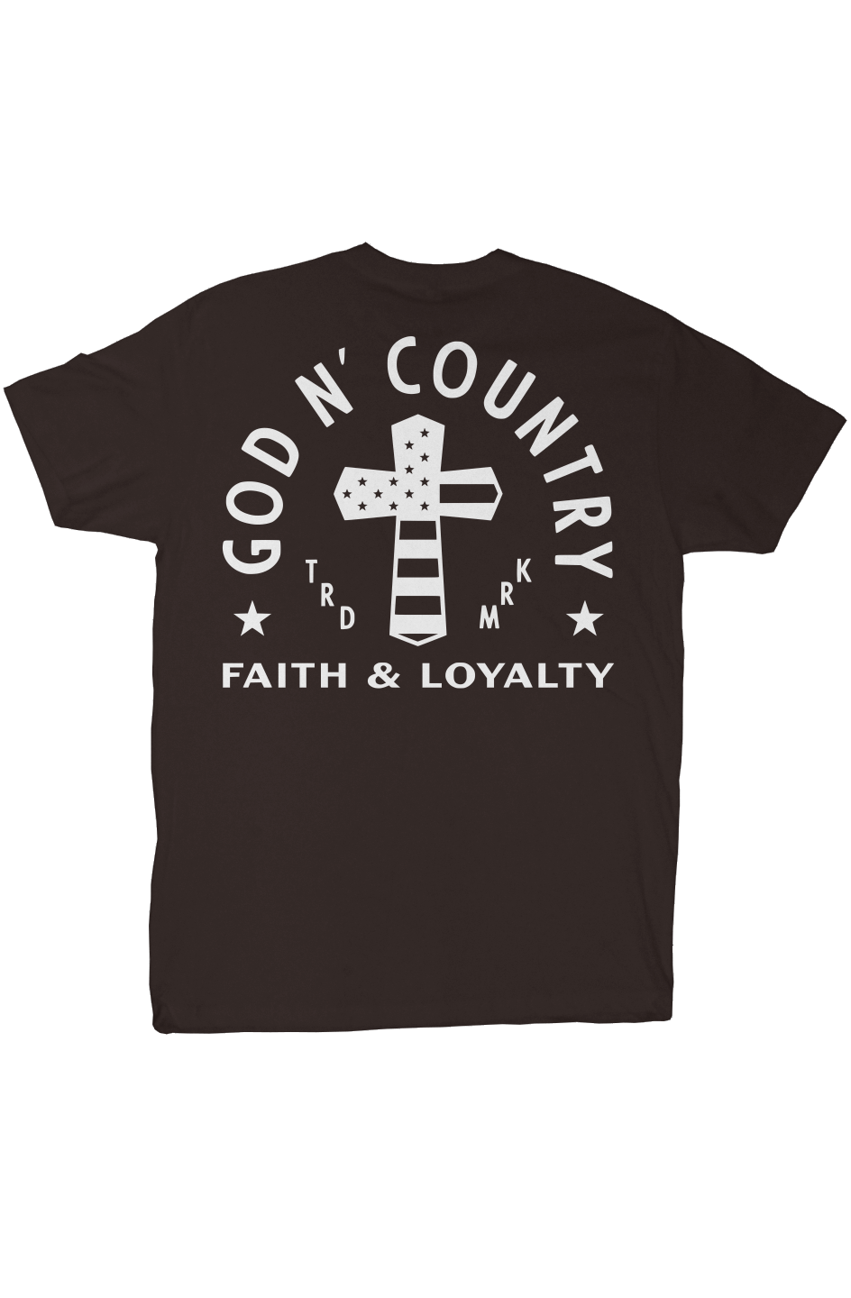 God N Country Faith & Loyalty Everyday Tee - tshirts - God N' Country