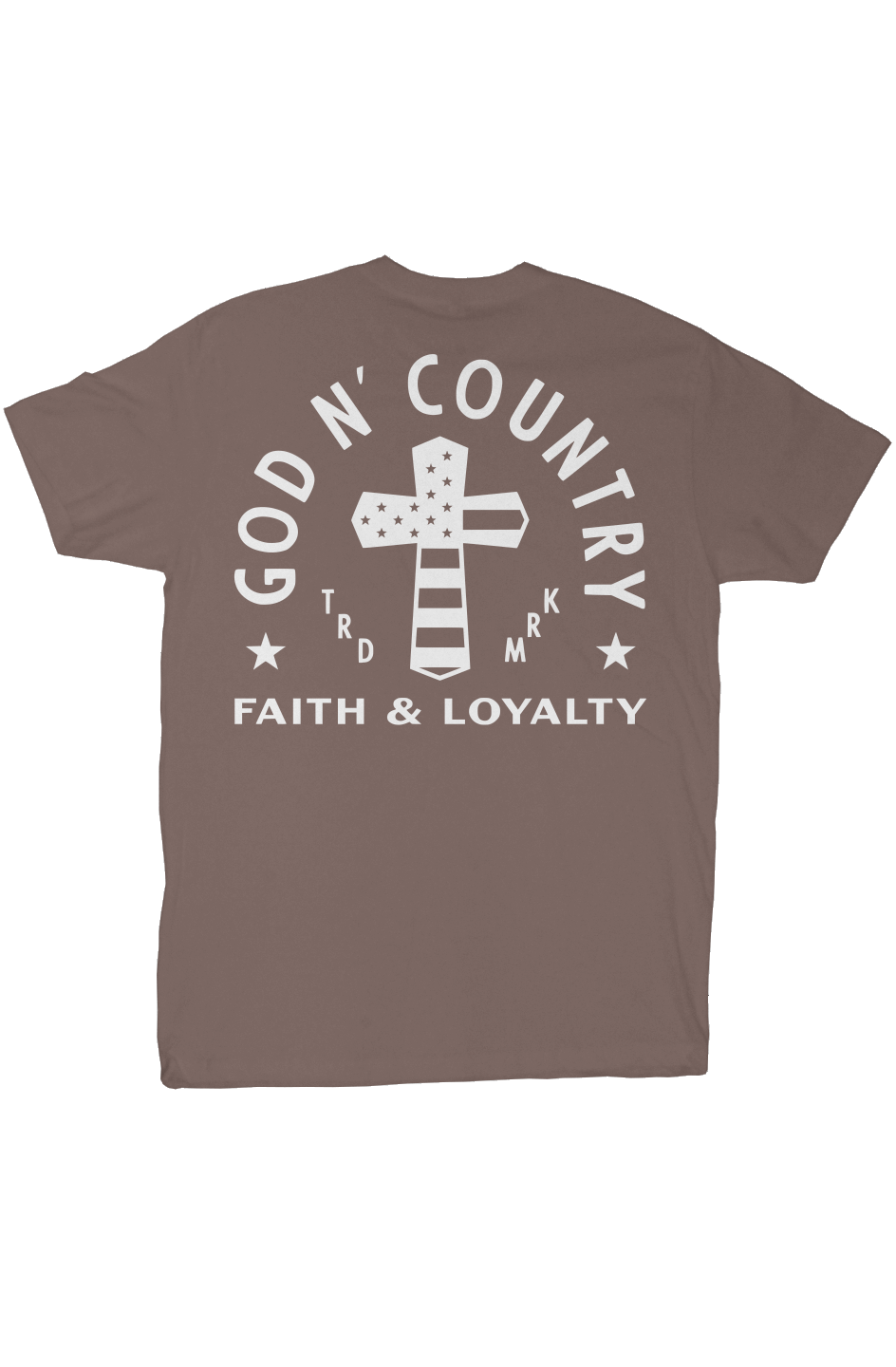 God N Country Faith & Loyalty Everyday Tee - tshirts - God N' Country